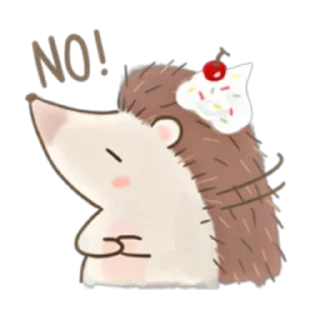 Sticker Muffin The Hedgehog (FULL) [ENG] @WSZB_Stickers - 1