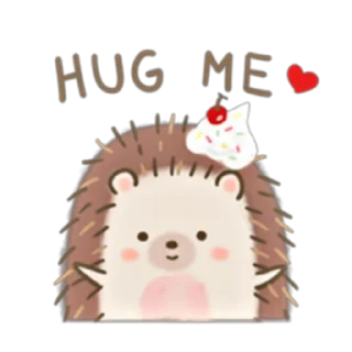 Sticker Muffin The Hedgehog (FULL) [ENG] @WSZB_Stickers - 5