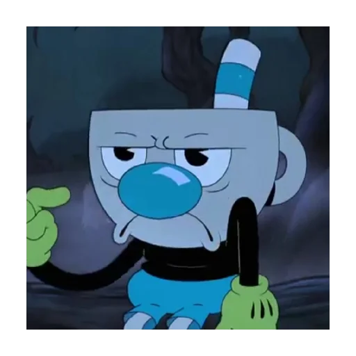 Sticker MugmanTheCupheadShow - 1