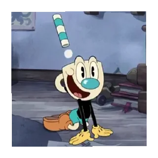 Стикер Mugman - The Cuphead Show - 2