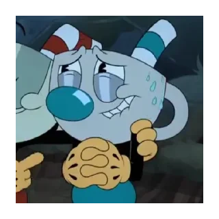 Стикер Mugman - The Cuphead Show - 10