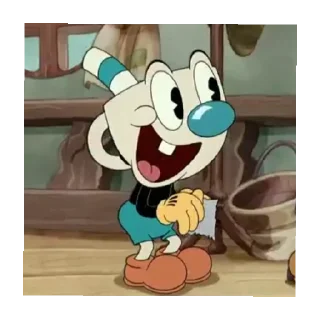 Стикер Mugman - The Cuphead Show - 0