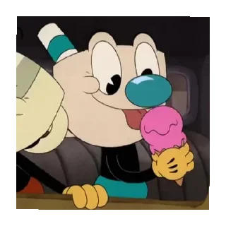 Стикер Mugman - The Cuphead Show - 4