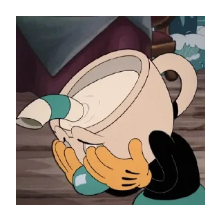 Стикер Mugman - The Cuphead Show - 5