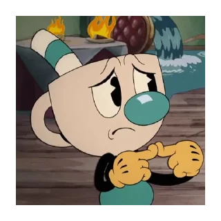 Стикер Mugman - The Cuphead Show - 3