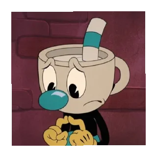Стикер Mugman - The Cuphead Show - 6