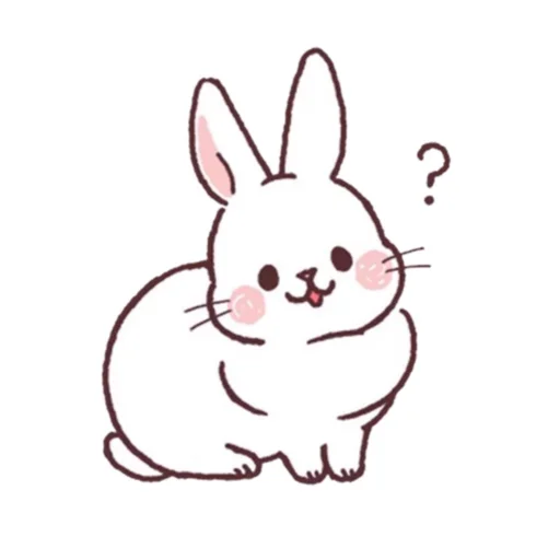 sketch drawing rabbit
