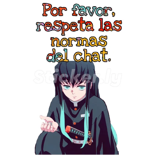 Стикер Muichiro tokitou - 11