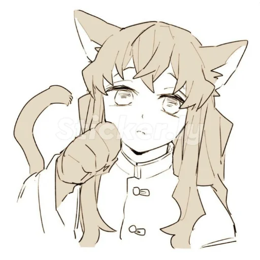 Стикер Muichiro tokitou - 9