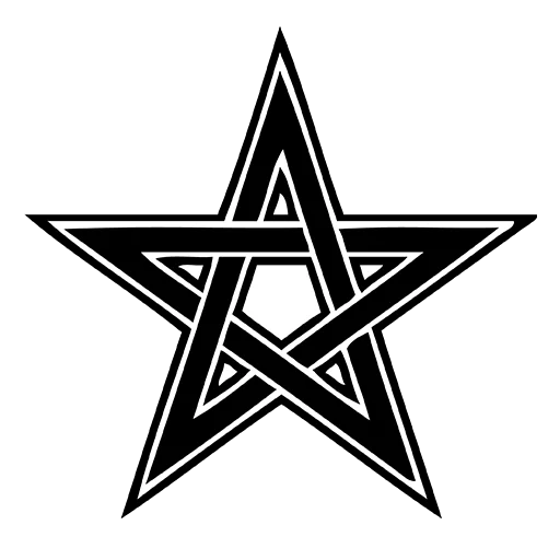 искусство треугольник звезда