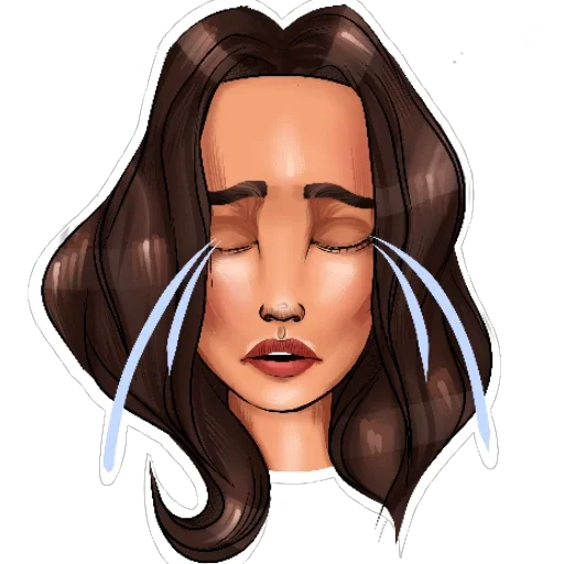 человеческое лицо эскиз иллюстрация