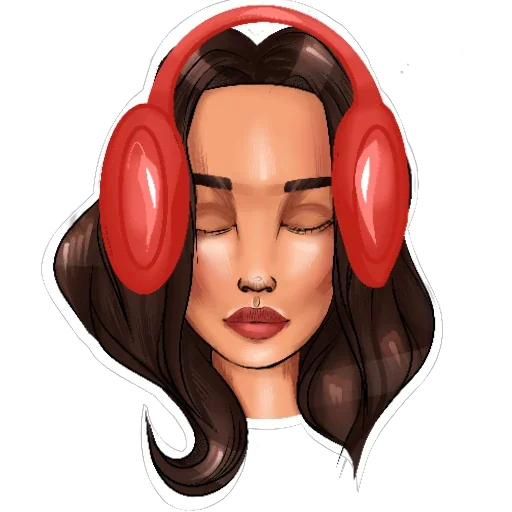 эскиз человеческое лицо мультфильм