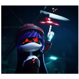 Sticker Murder drones - 9