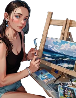 Стикер Alla Mur - 5