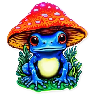 Стикер @someone_in_a_fog Грибягоды - 5