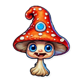 Стикер @someone_in_a_fog Грибягоды - 10