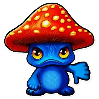 Стикер @someone_in_a_fog Грибягоды - 8