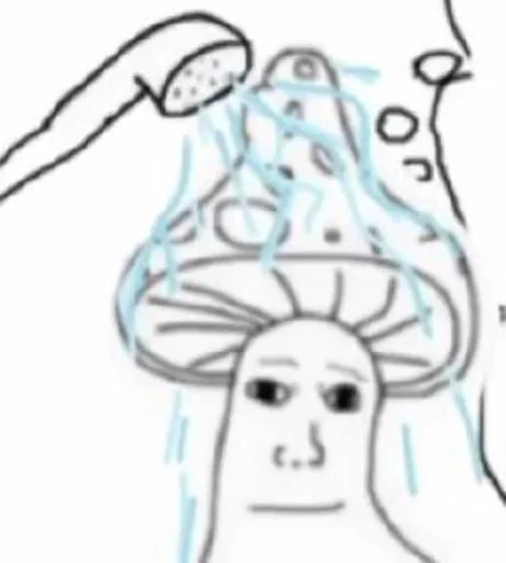 Стикер Mushroom moment - 10