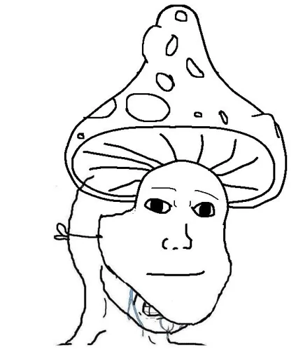 Стикер Mushroom moment - 5