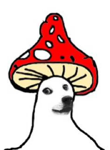 Стикер Mushroom moment - 0