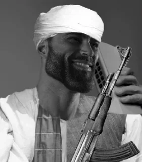 Sticker Muslim Giga Chad by @islam_meme - 2