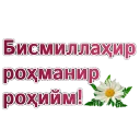 Sticker @MuslimKundaligi учун махсус - 11