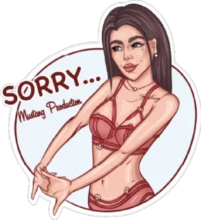 Стикер Мустанг - 0