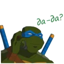 Стикер Черепашки-ниндзя - 0