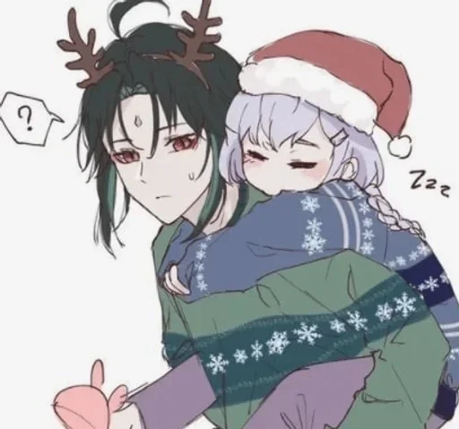 аниме иллюстрация мультфильм