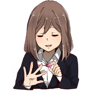 Стикер Муза-тян @nyasticks - 10