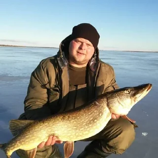 Sticker мужички на рыбалке - 9