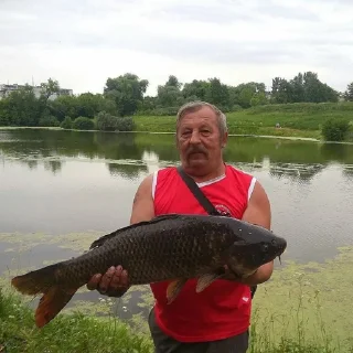 Sticker мужички на рыбалке - 1