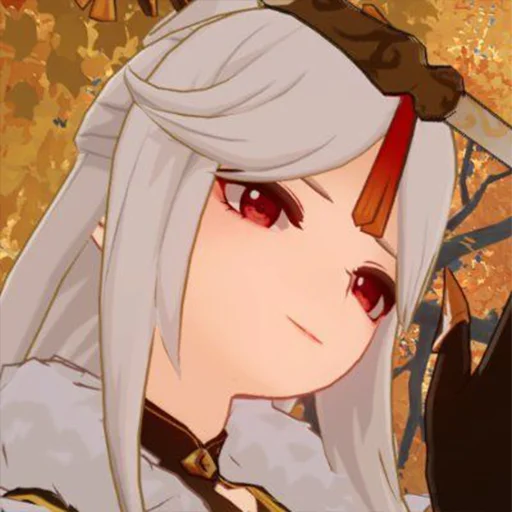 anime cartoon human face