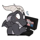 Стикер Dragon by Muzz - 9