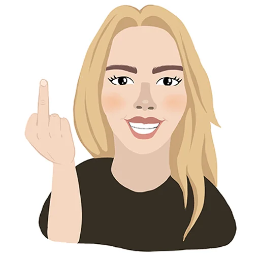 human face illustration sketch