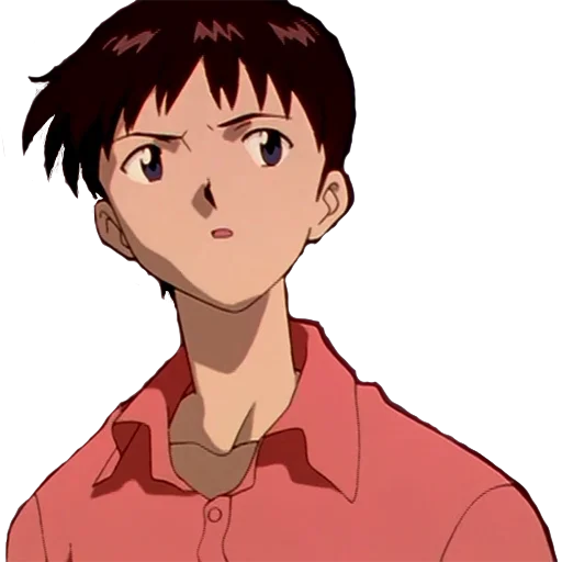 anime cartoon human face