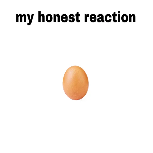 Стикер My honest reaction (by @ForsLor) - 11