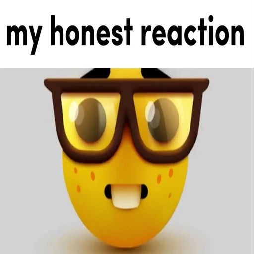 Стикер My honest reaction (by @ForsLor) - 10