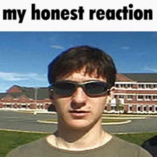 Стикер My honest reaction (by @ForsLor) - 6