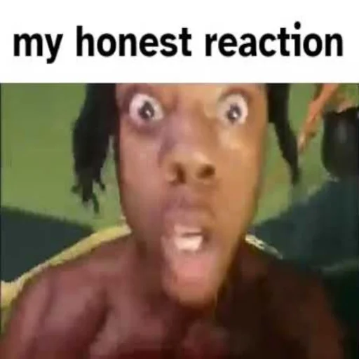 Стикер My honest reaction (by @ForsLor) - 4