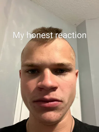 Стикер MyHonestReaction_real - 1