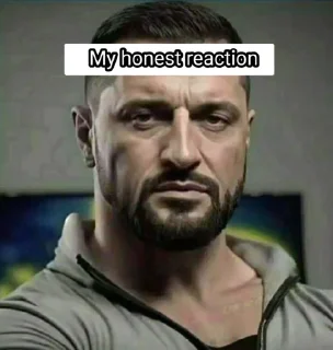 Sticker MyHonestReaction - 1