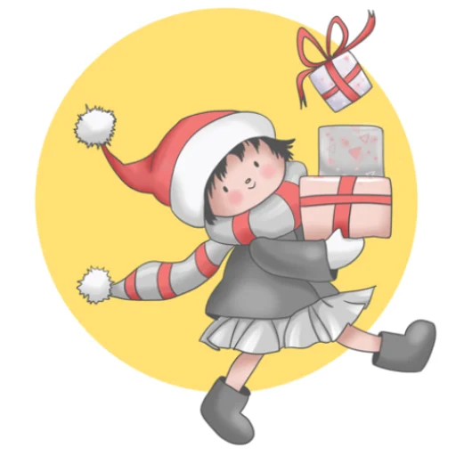 Стикер Новогодний 2022 - 5