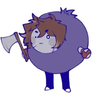 Sticker Картошка - 10