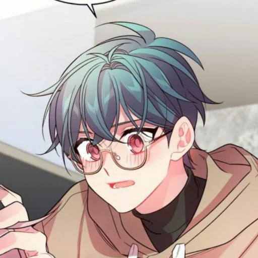 anime cartoon human face