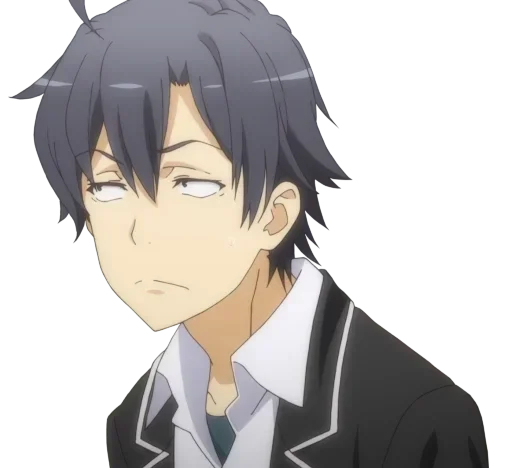 anime cartoon human face