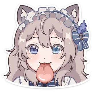 Стикер Мяути @Nyasticks - 2