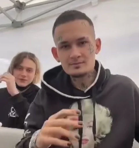 person human face clothing