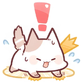 Стикер Котёнок Неккоро @Nyasticks - 7