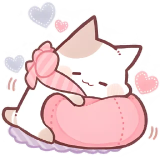 Стикер Котёнок Неккоро @Nyasticks - 8